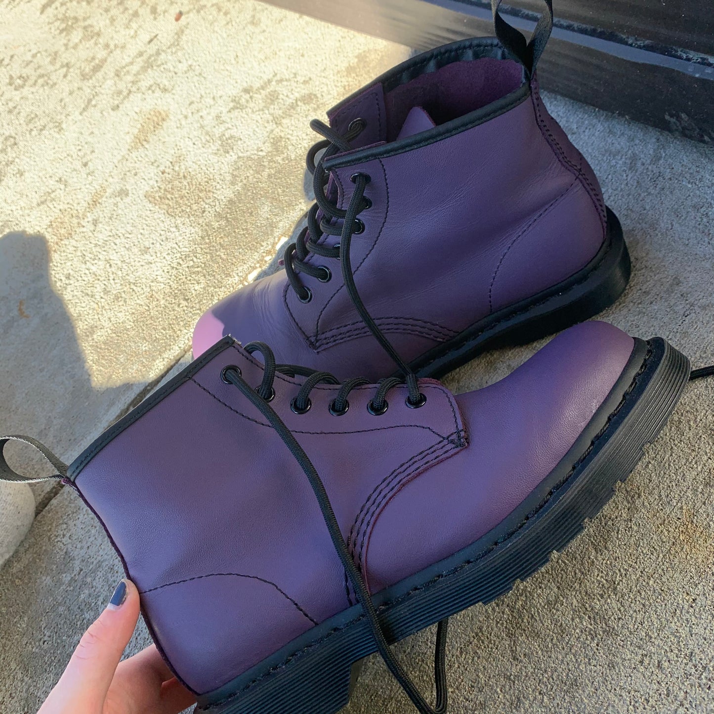 Dusk Purple Dr. Marten's