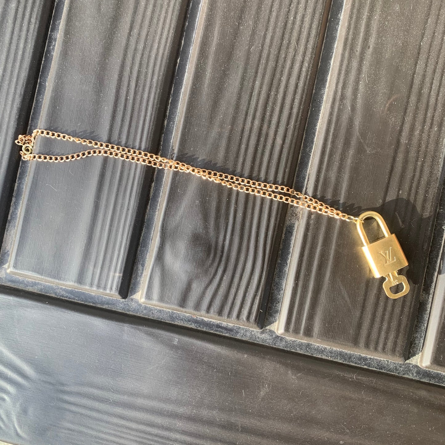 LV Lock Necklace