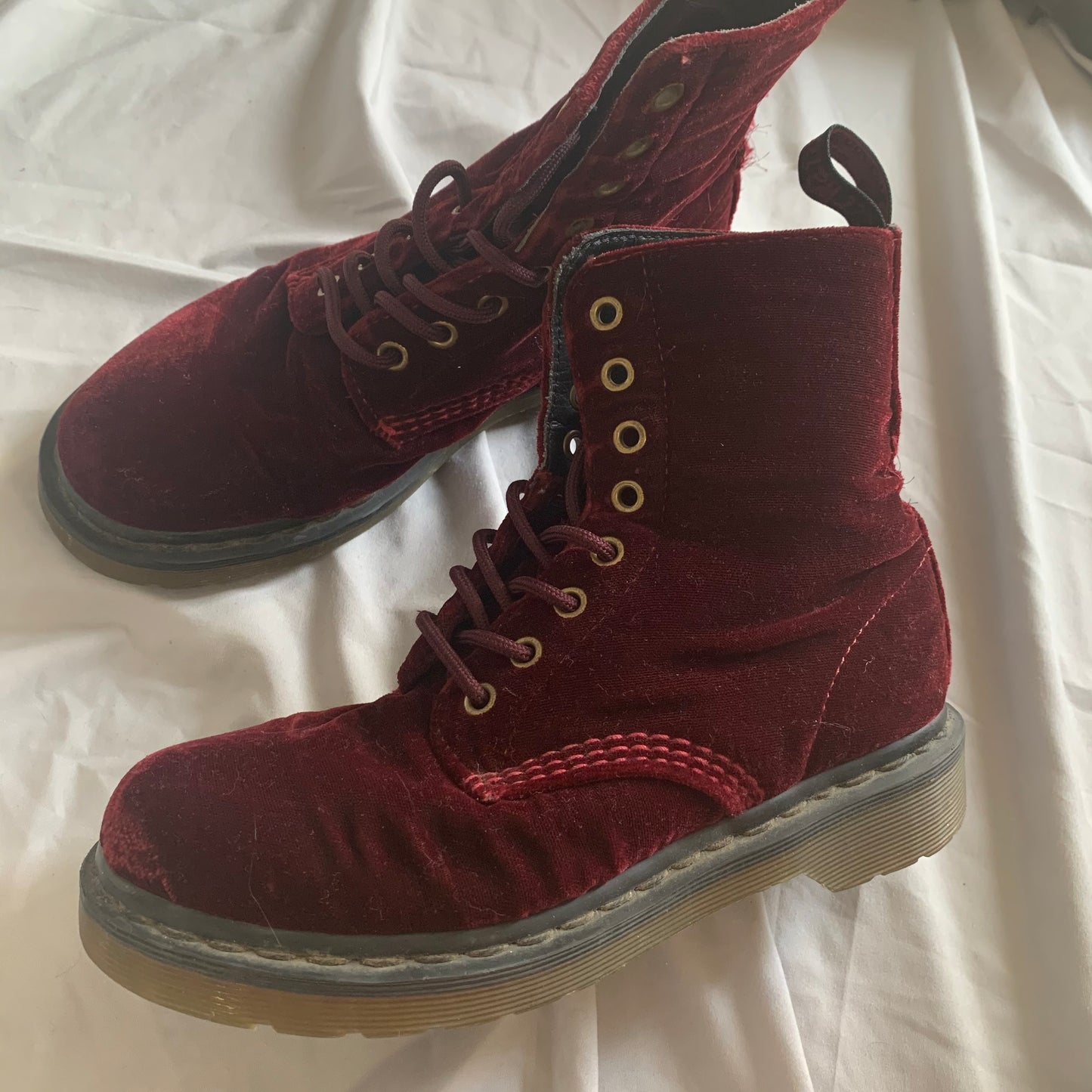 Burgundy Velvet Docs