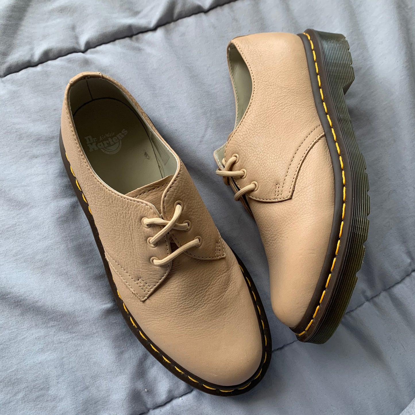 Taupe oxfords