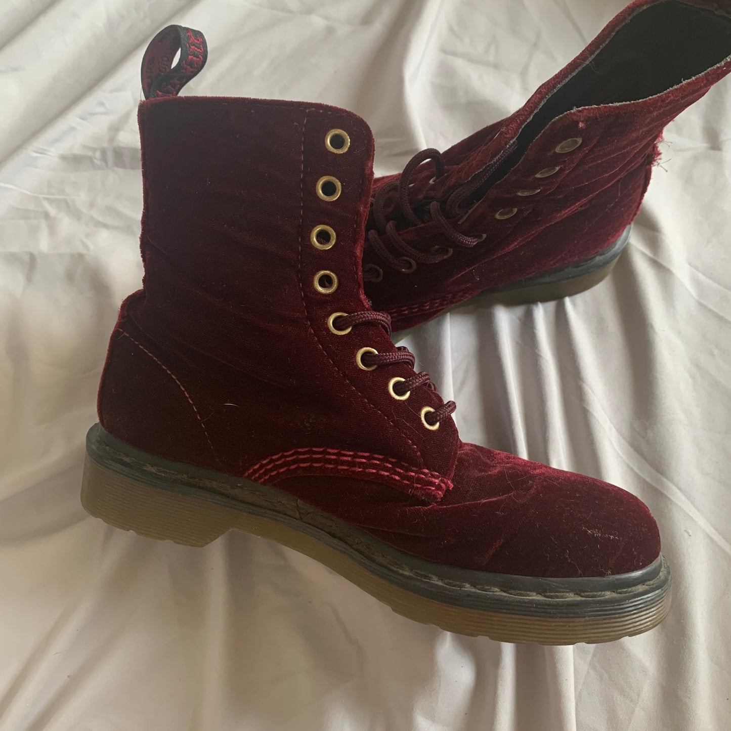 Burgundy Velvet Docs