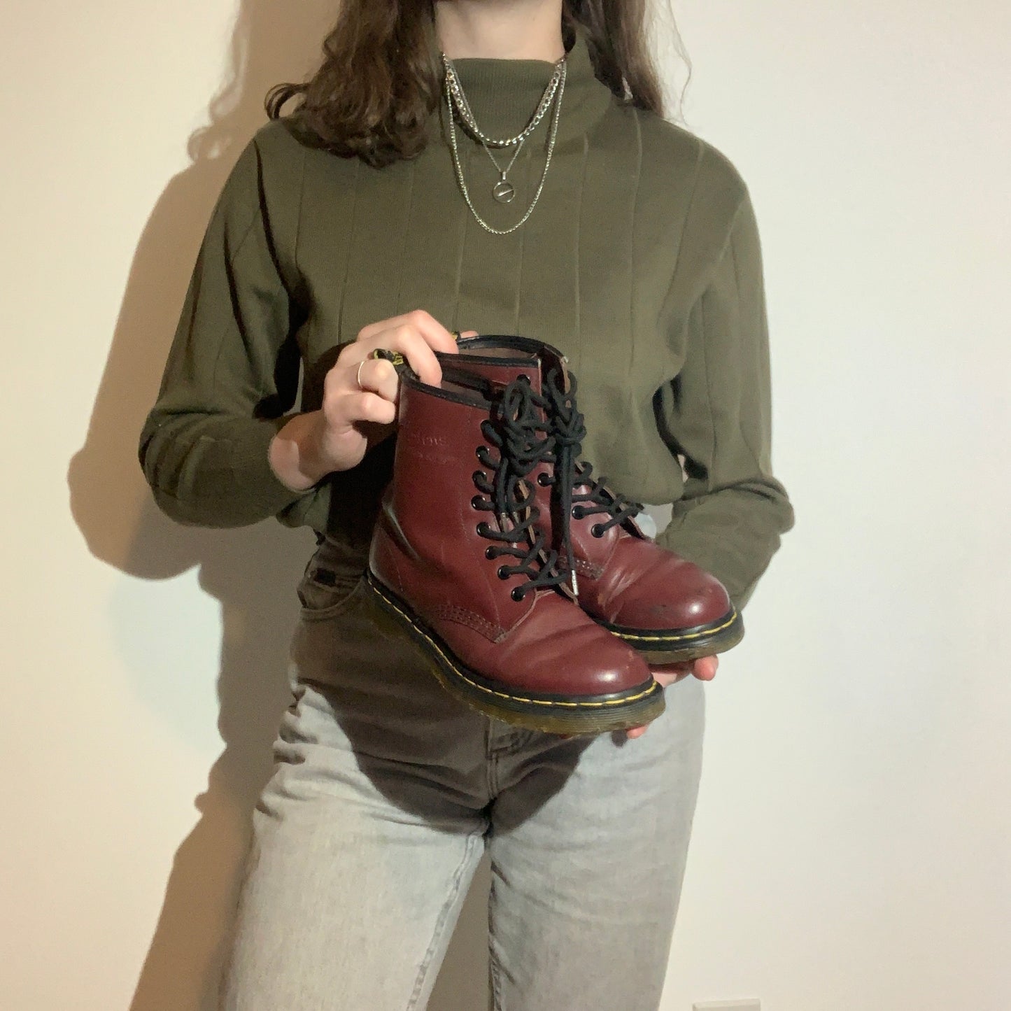 Dr. Marten's Burgundy boots