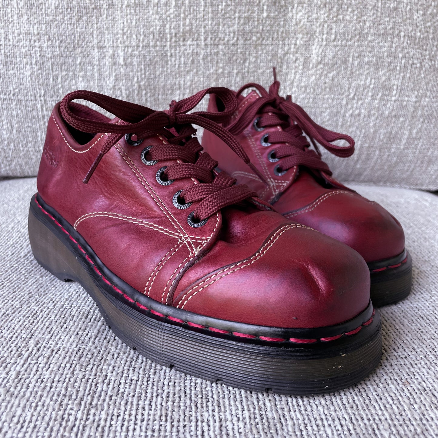 Red 8651 Oxfords