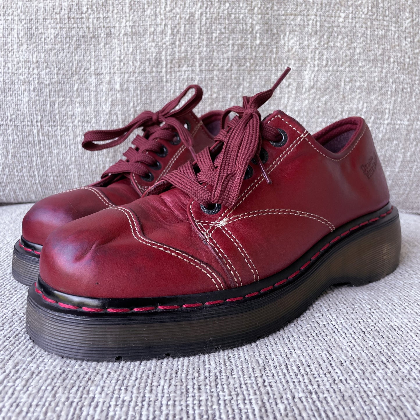 Red 8651 Oxfords