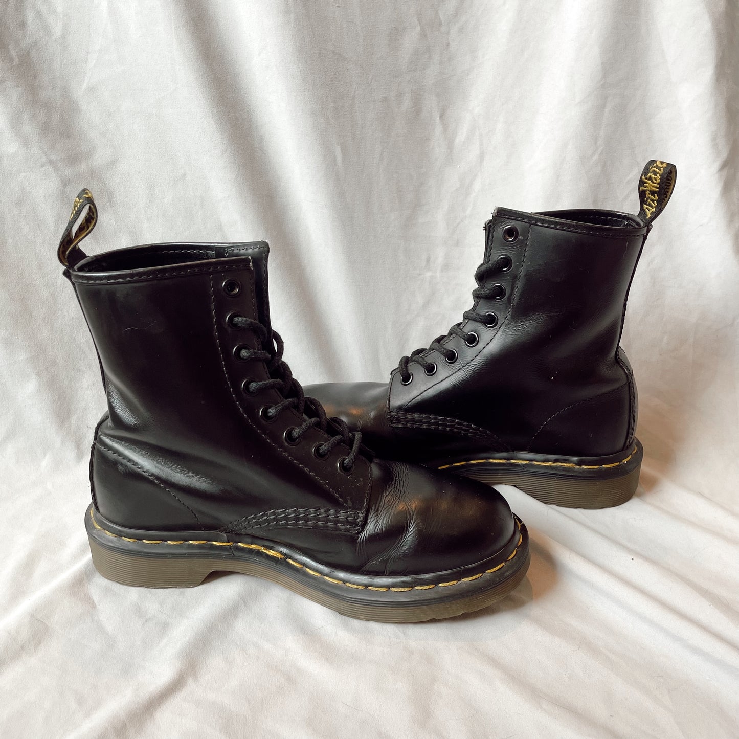 Black 1460 Boots