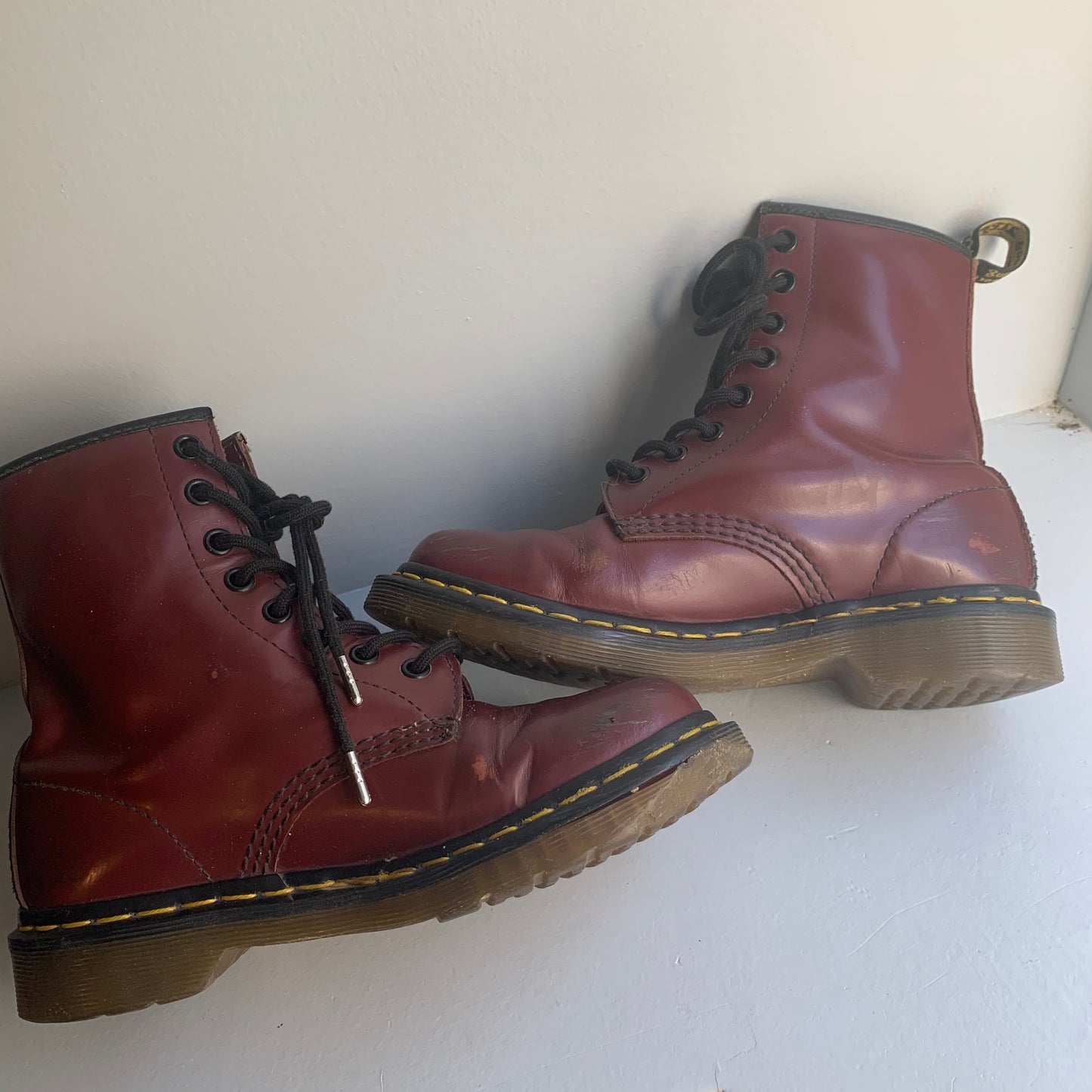 Dr. Marten's Burgundy boots