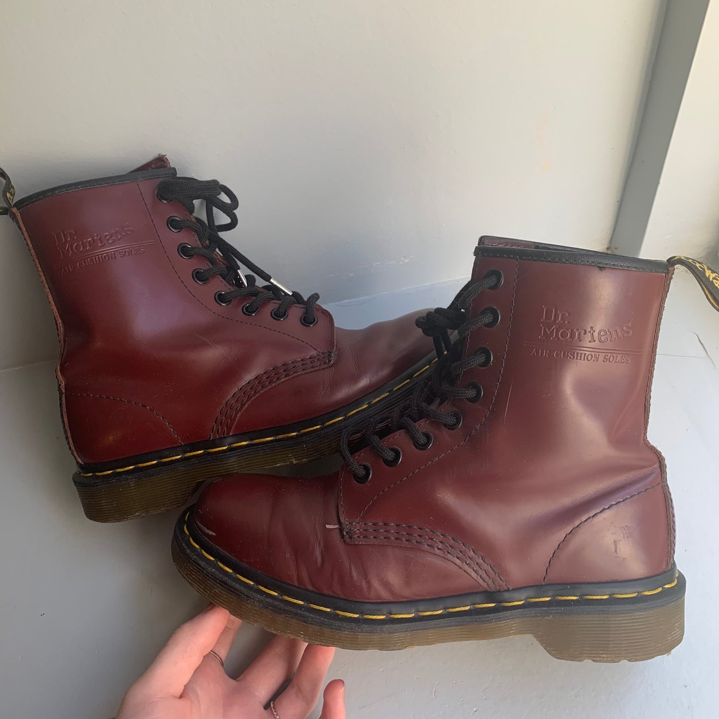 Dr. Marten's Burgundy boots