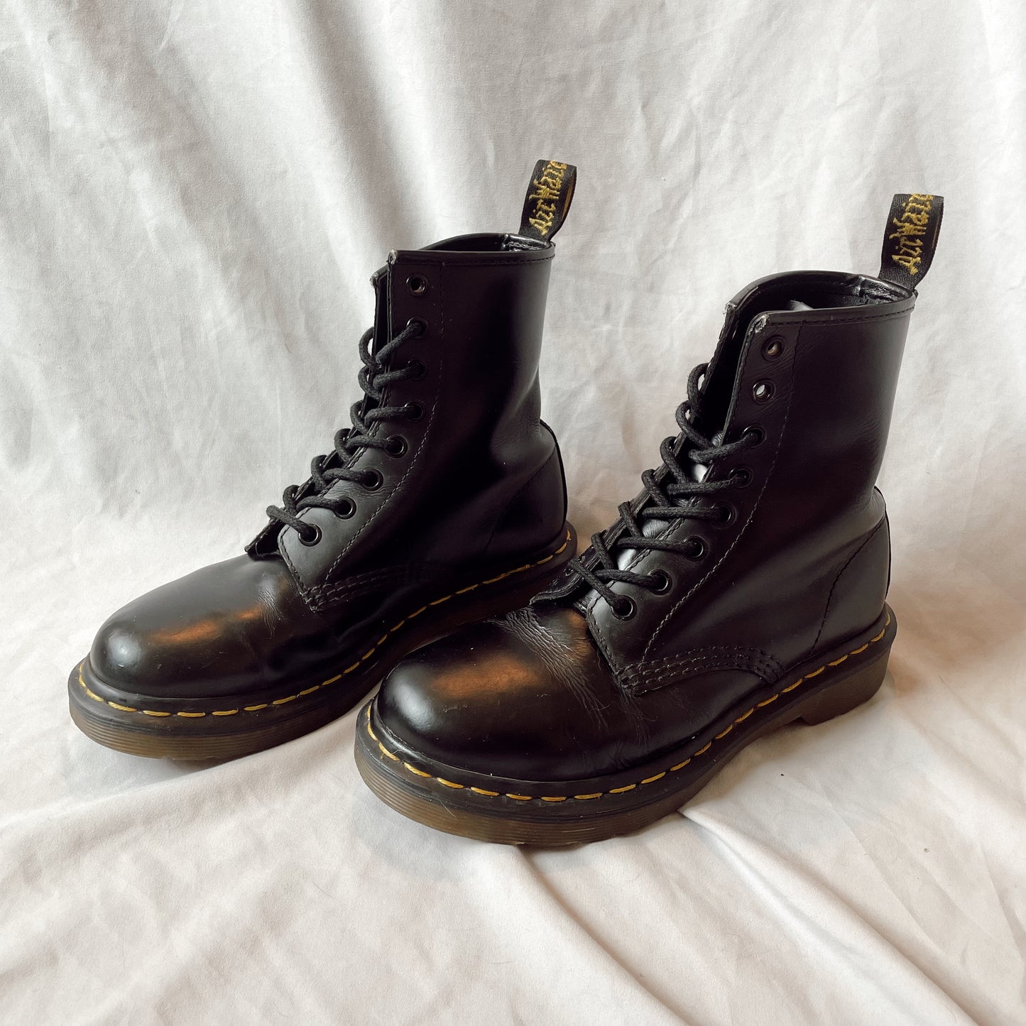 Black 1460 Boots