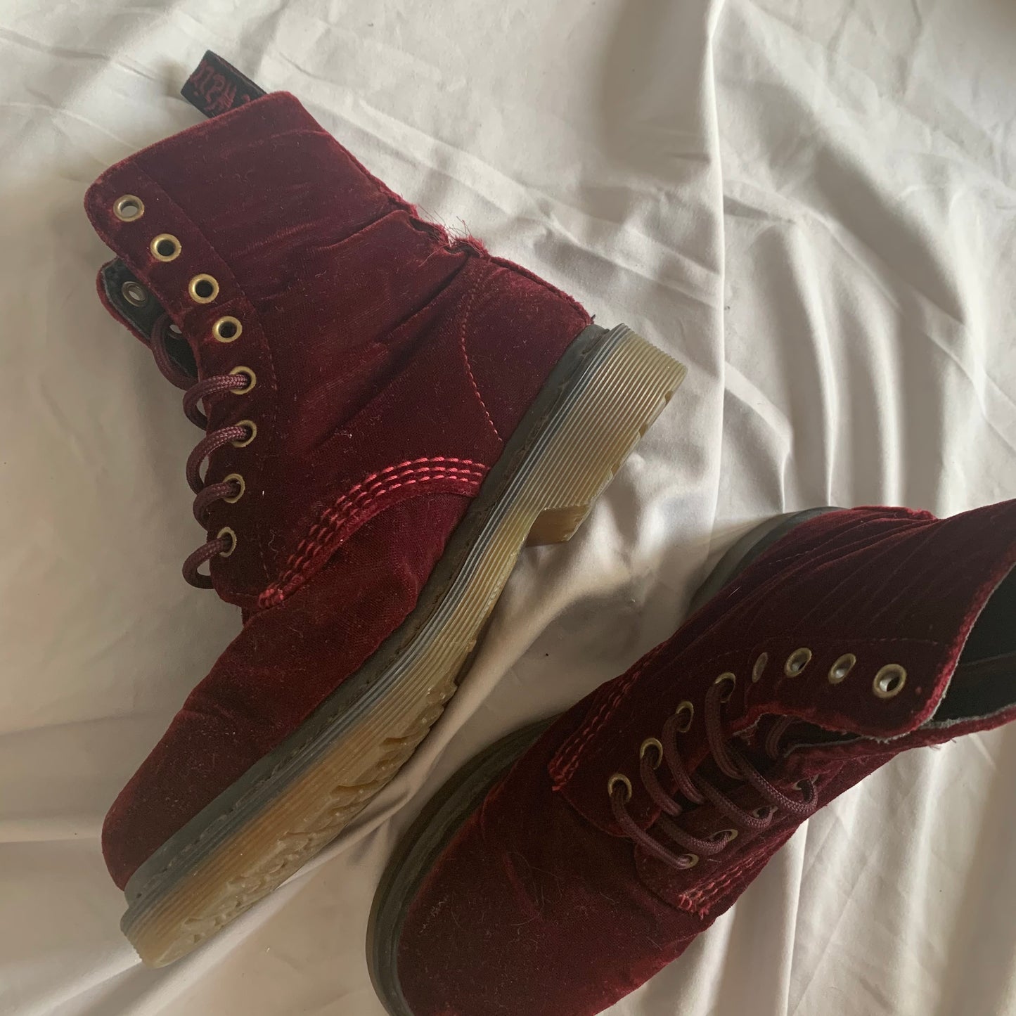 Burgundy Velvet Docs