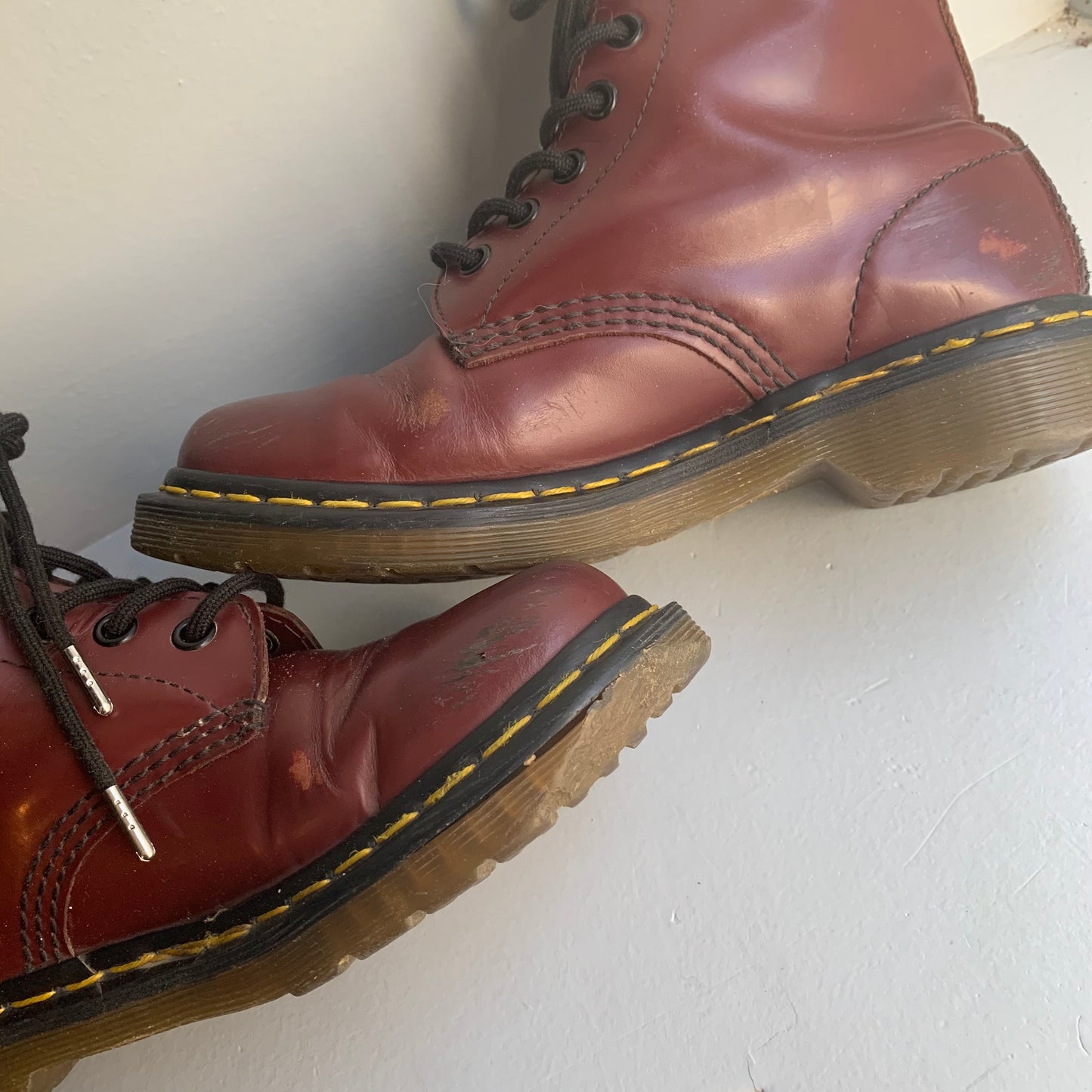 Dr. Marten's Burgundy boots