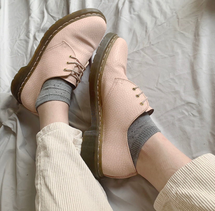 Baby Pink Docs Oxfords